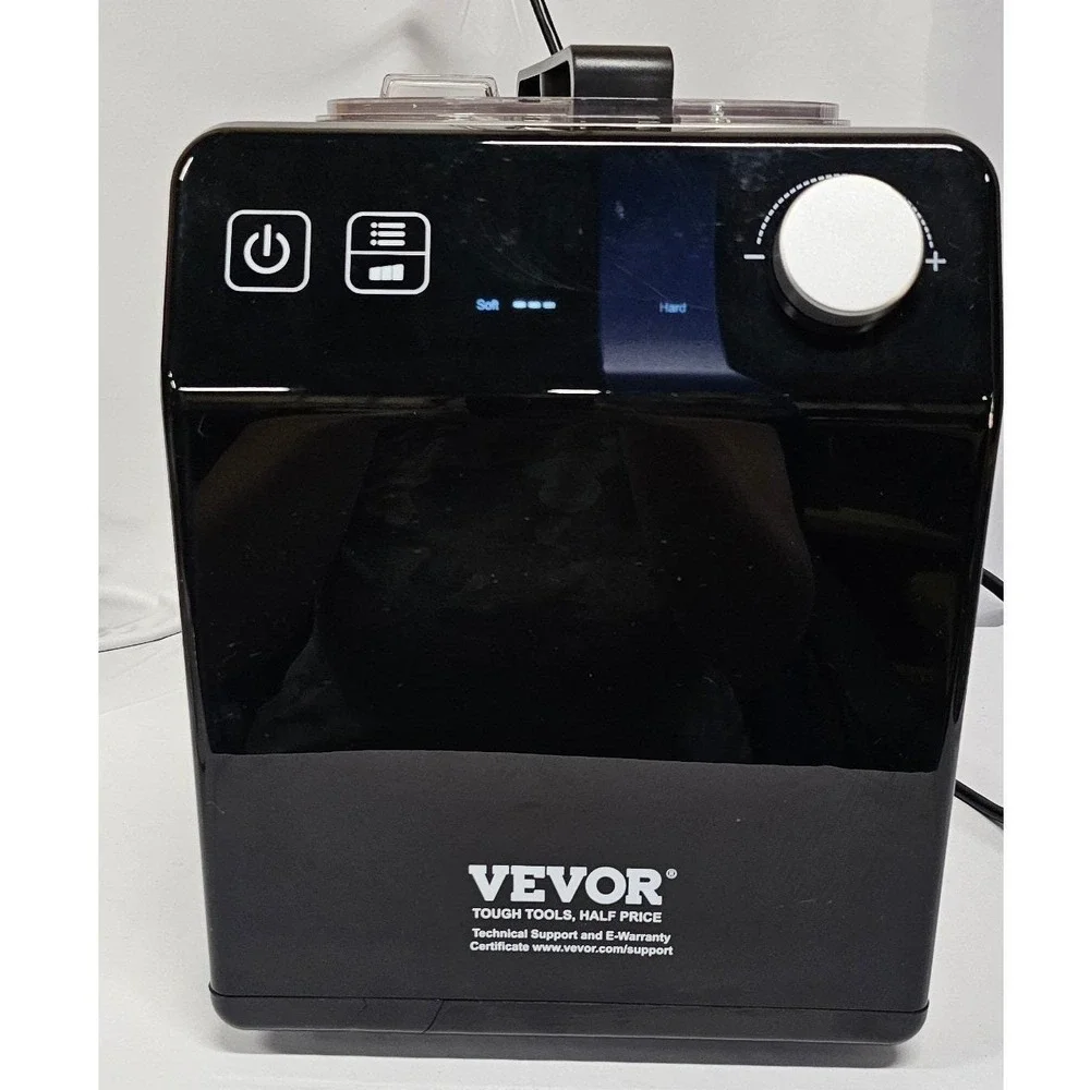 VEVOR‎ Automatic Ice Cream Maker with Compressor 1.5qt Stainless Steel Black